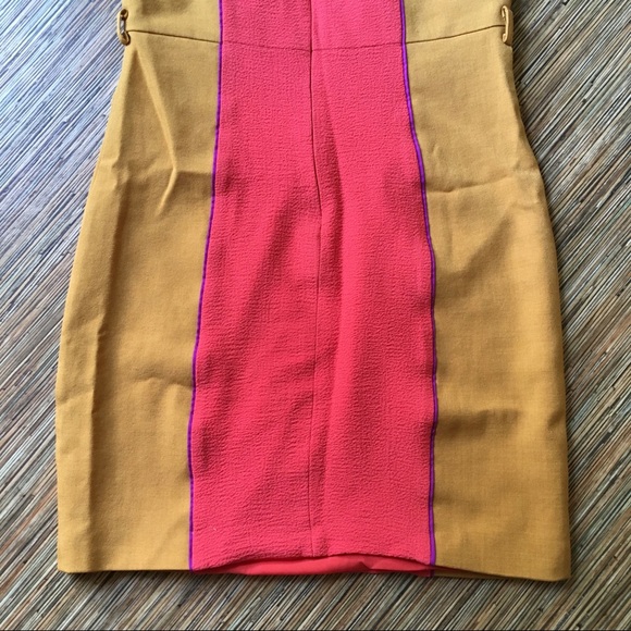 Anthropologie Champagne & Strawberry Dress Womens - Picture 8 of 16